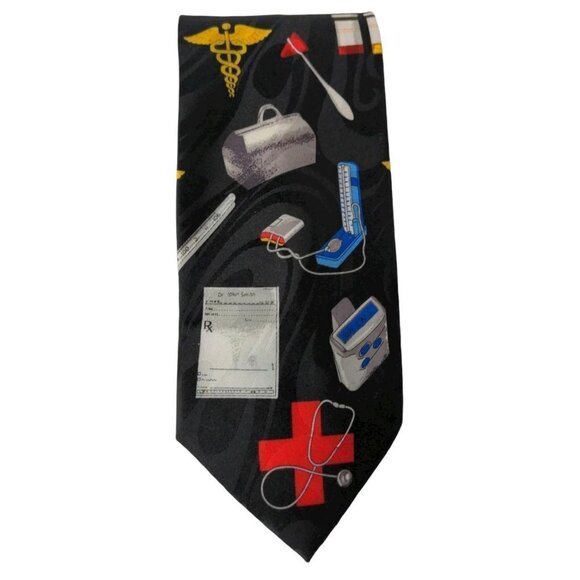 Romario Manzini Novelty Medical Necktie - Picture 4 of 6
